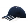 Cap - mod. 4109:Navy, Polyester, White